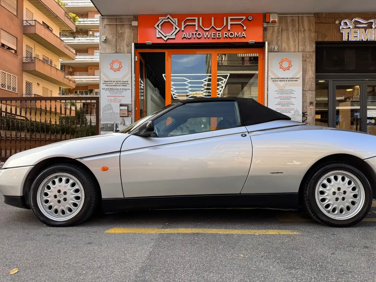 Alfa Romeo Spider 2.0 16V Twin Spark Plateado - 1