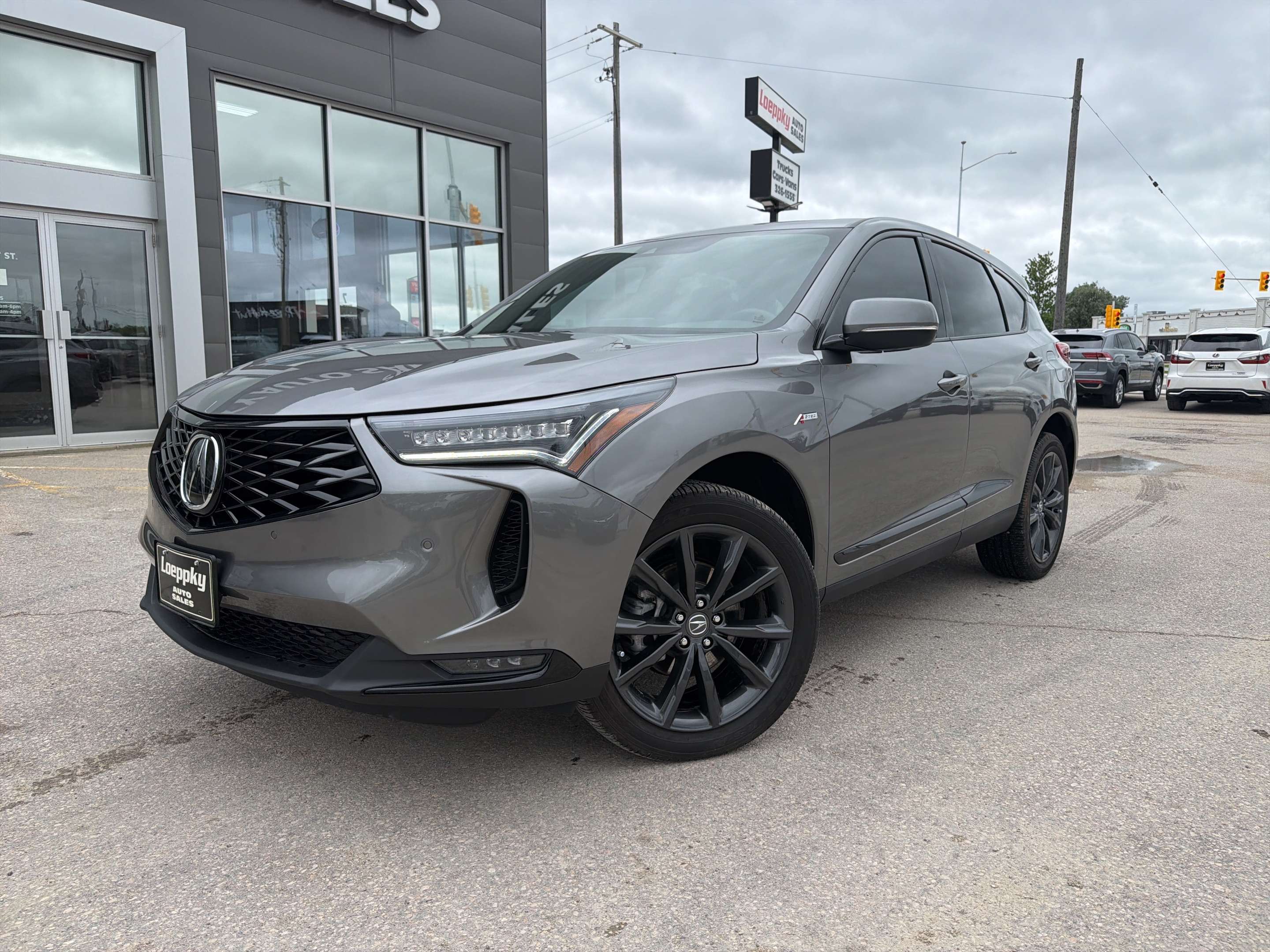 Gray 2025 Acura RDX SUV / Crossover All-Wheel Drive Automatic