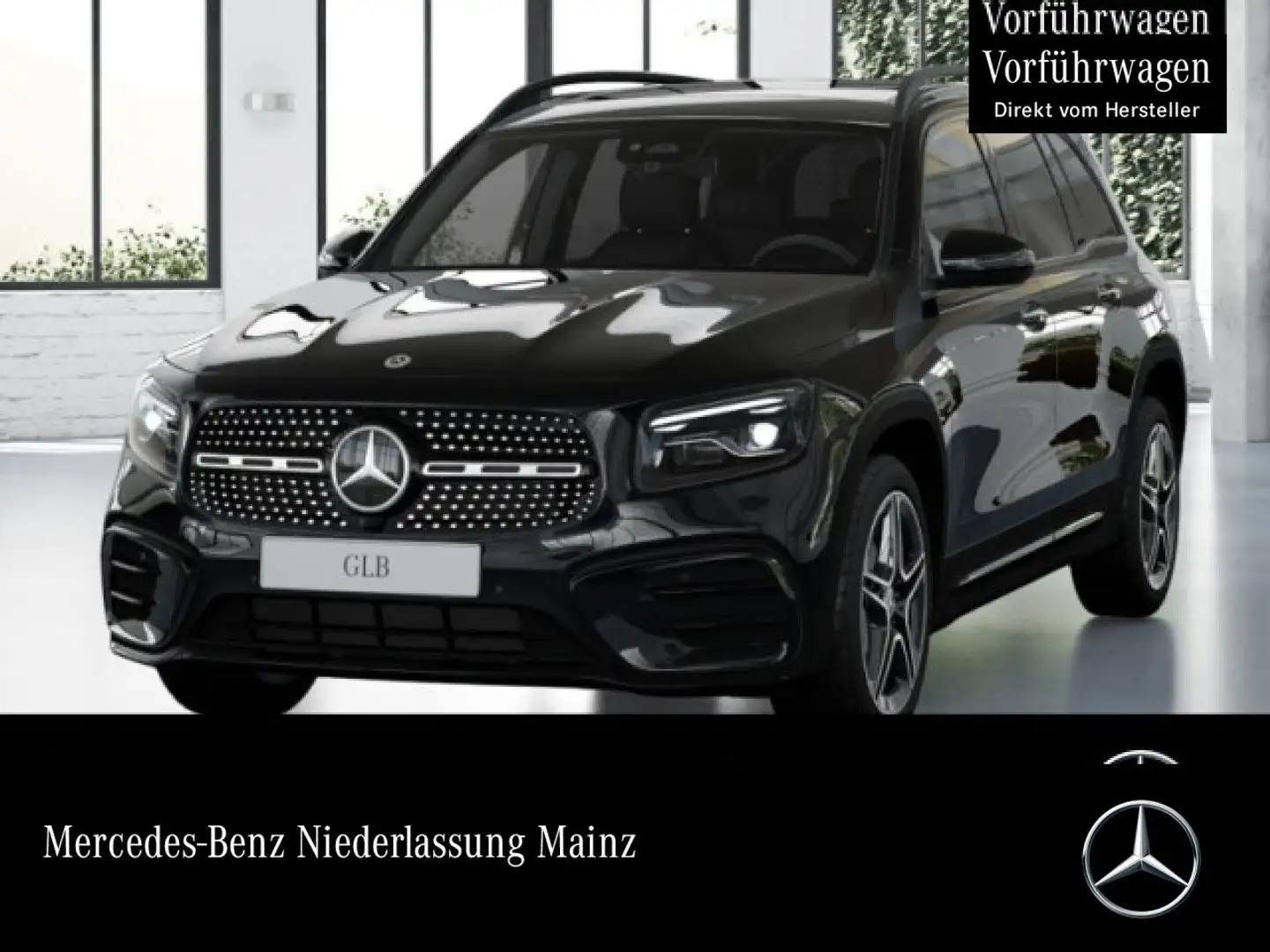 Mercedes-Benz GLB 200 AMG+NIGHT+PANO+360°+AHK+MULTIBEAM+19"+7G Negro - 1