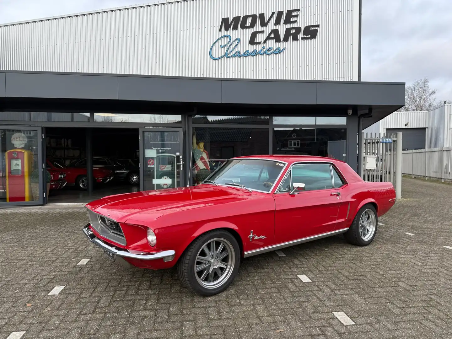 Ford Mustang USA Coupe Rojo - 1