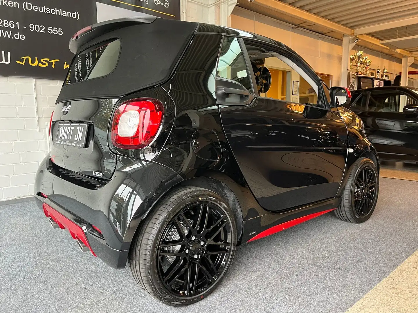 smart forTwo BRABUS Tailor Made 109/ 122 PS Leder rot Kamera Schwarz - 2