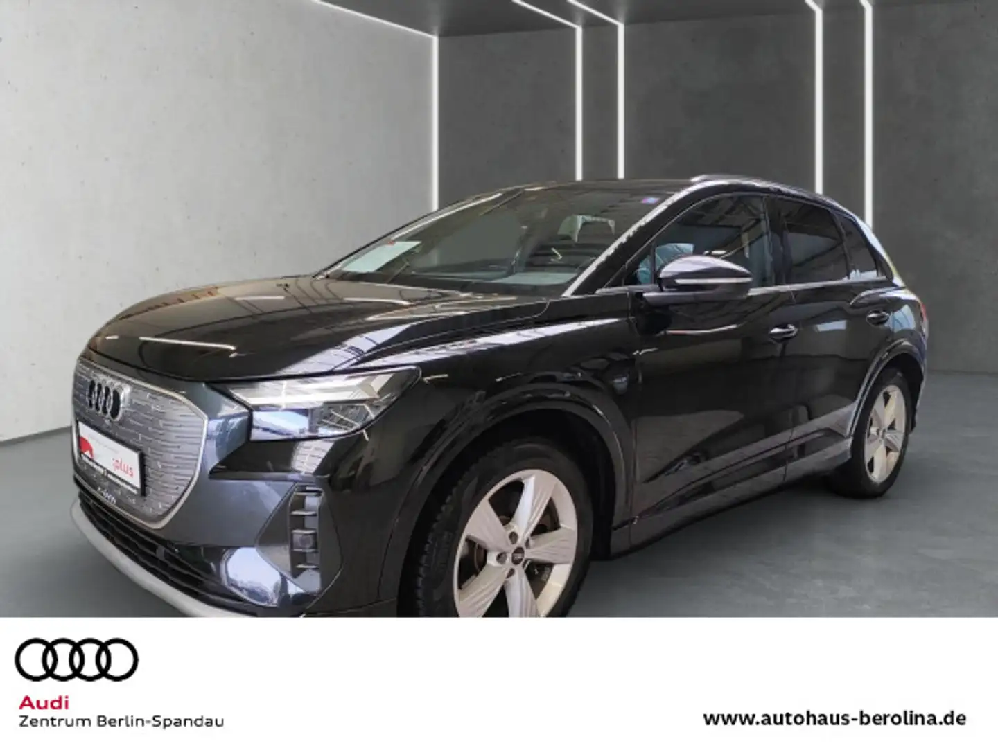 Audi Q4 e-tron 40 Adv. *NAV+*GRA*Virt.C*LED*SHZ*PDC* Schwarz - 1