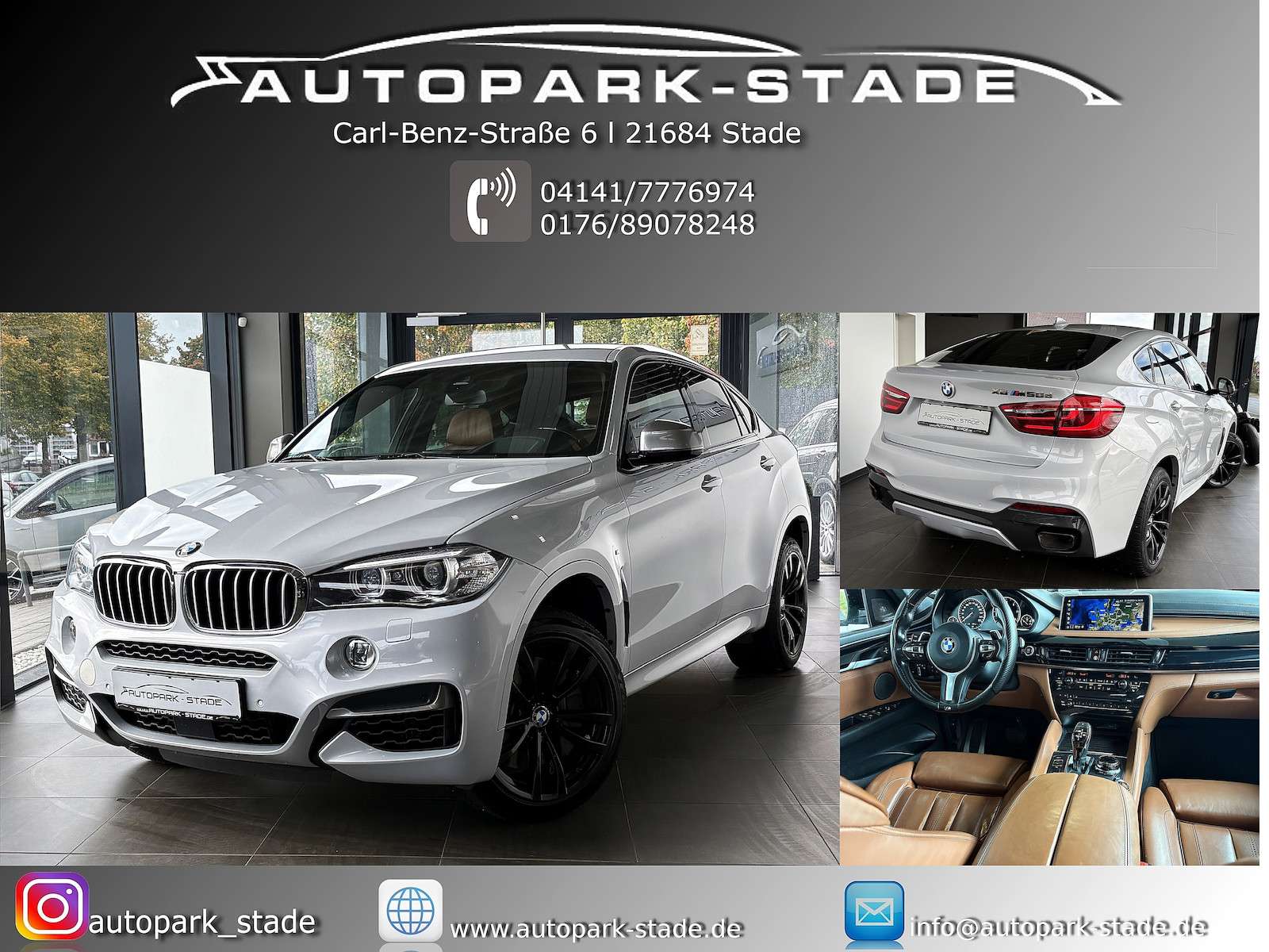 Second hand Bmw X6m 