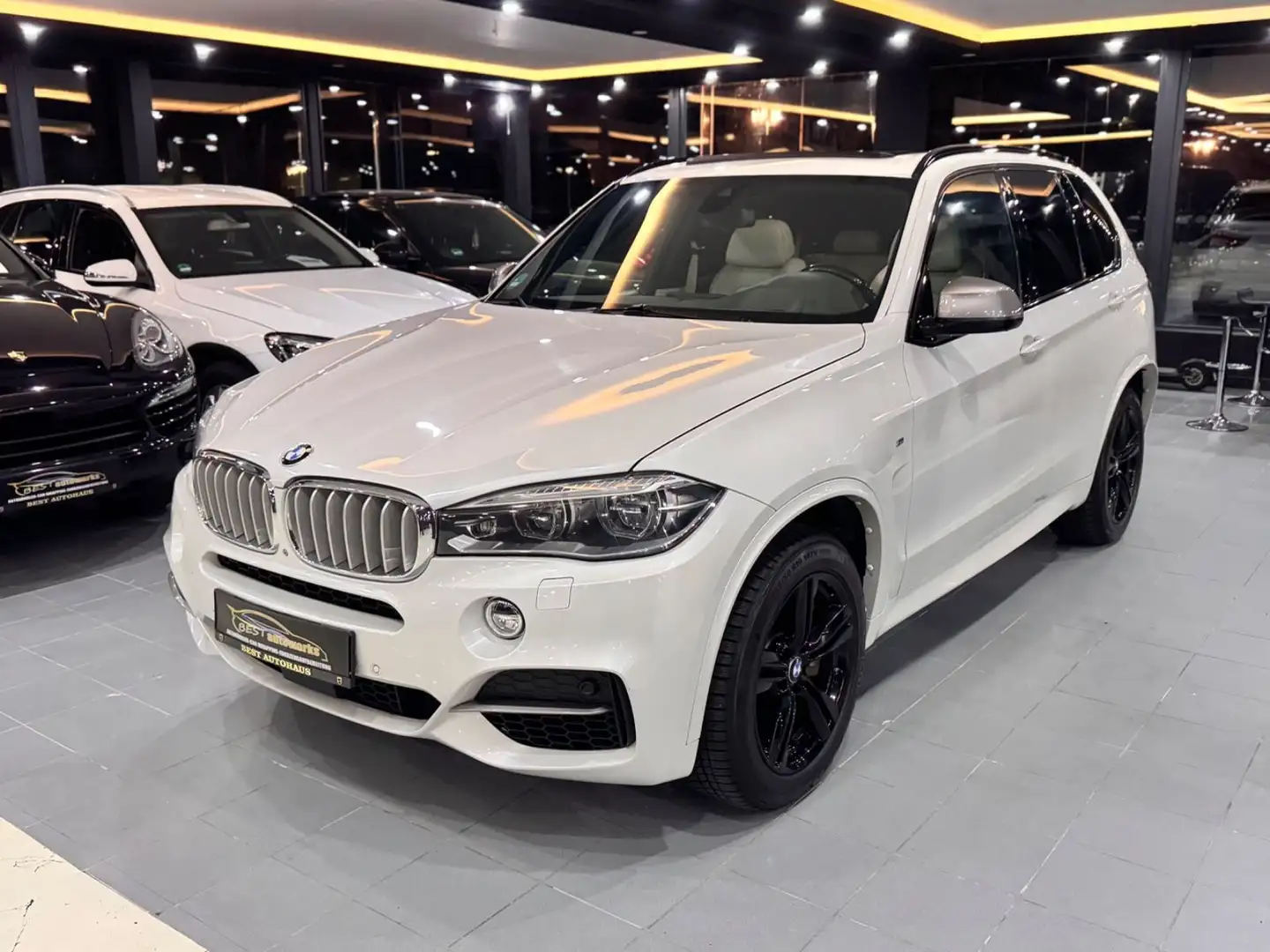 BMW X5 M50 d *SHZ*PANO*EURO6*R.KAMERA*KLIMA*AHG* Weiß - 2