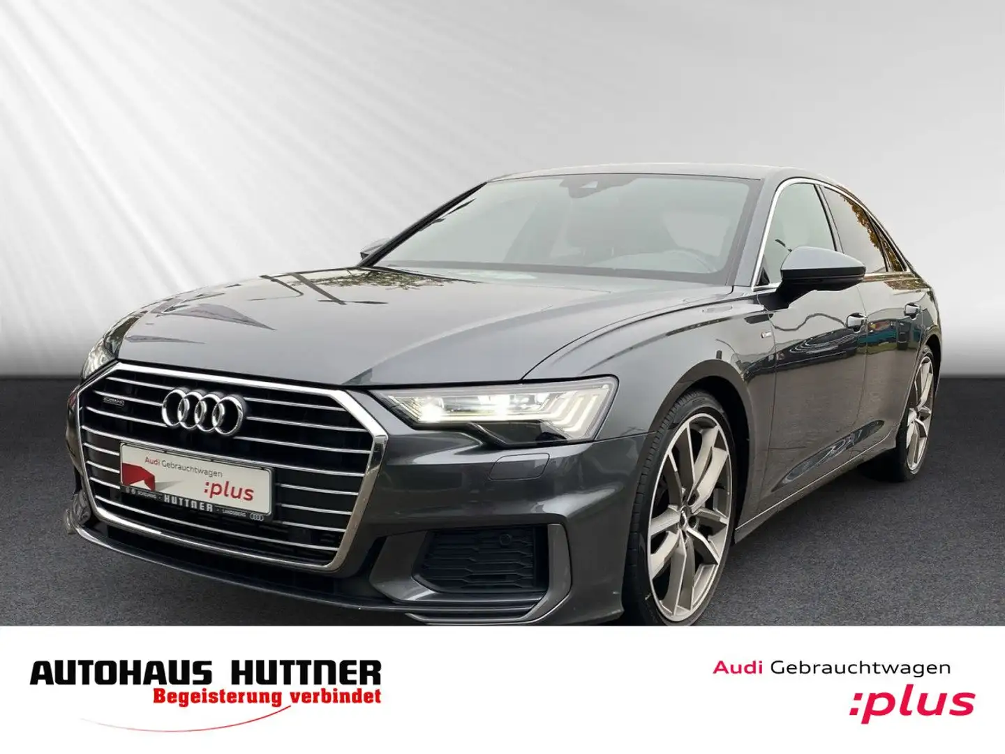 Audi A6 Limousine 55 TFSI quattro sport S line S tr. Grau - 1