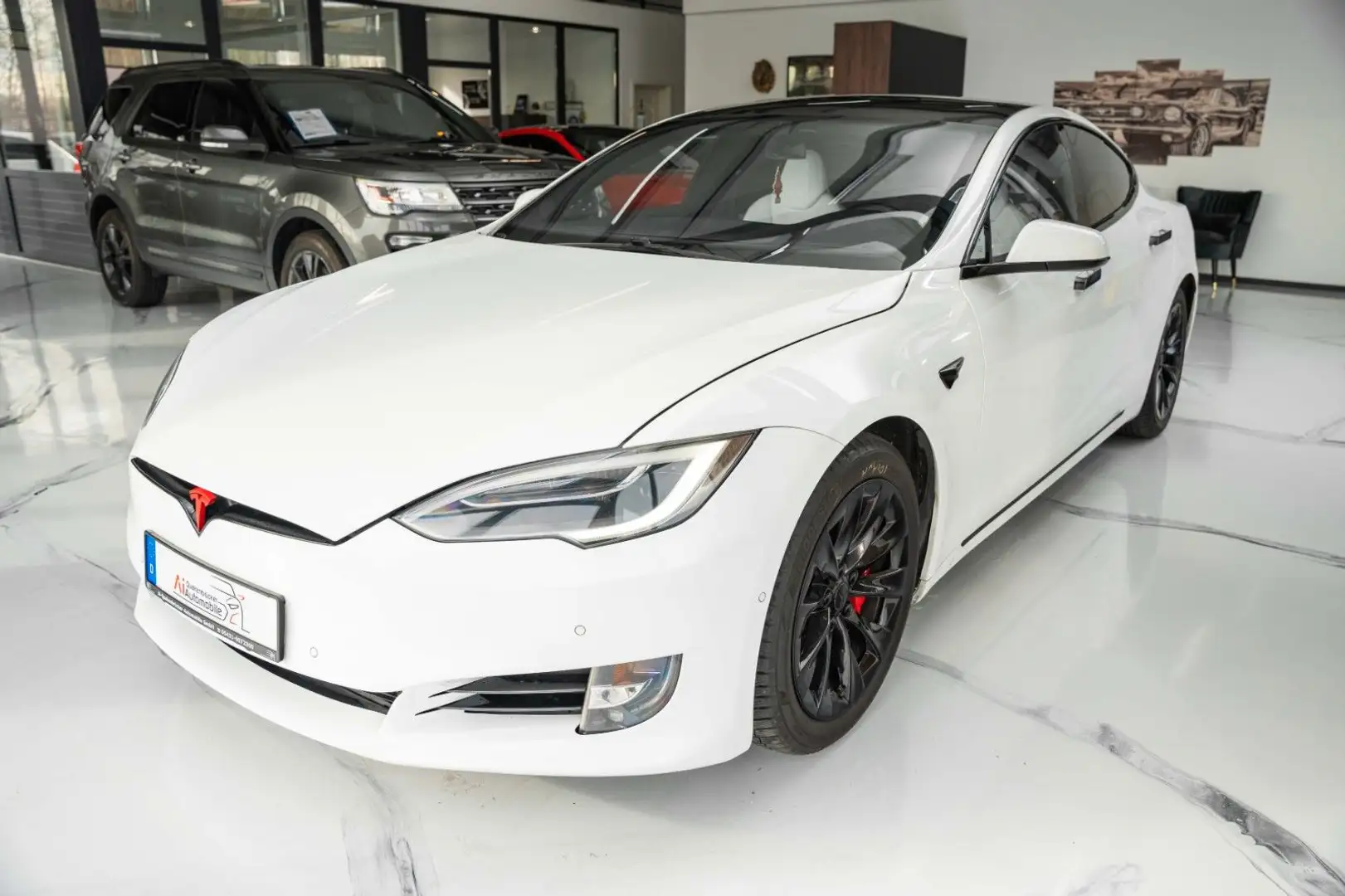 Tesla Model S 75D  Autopilot PANO/SUPERCHARGER Weiß - 1