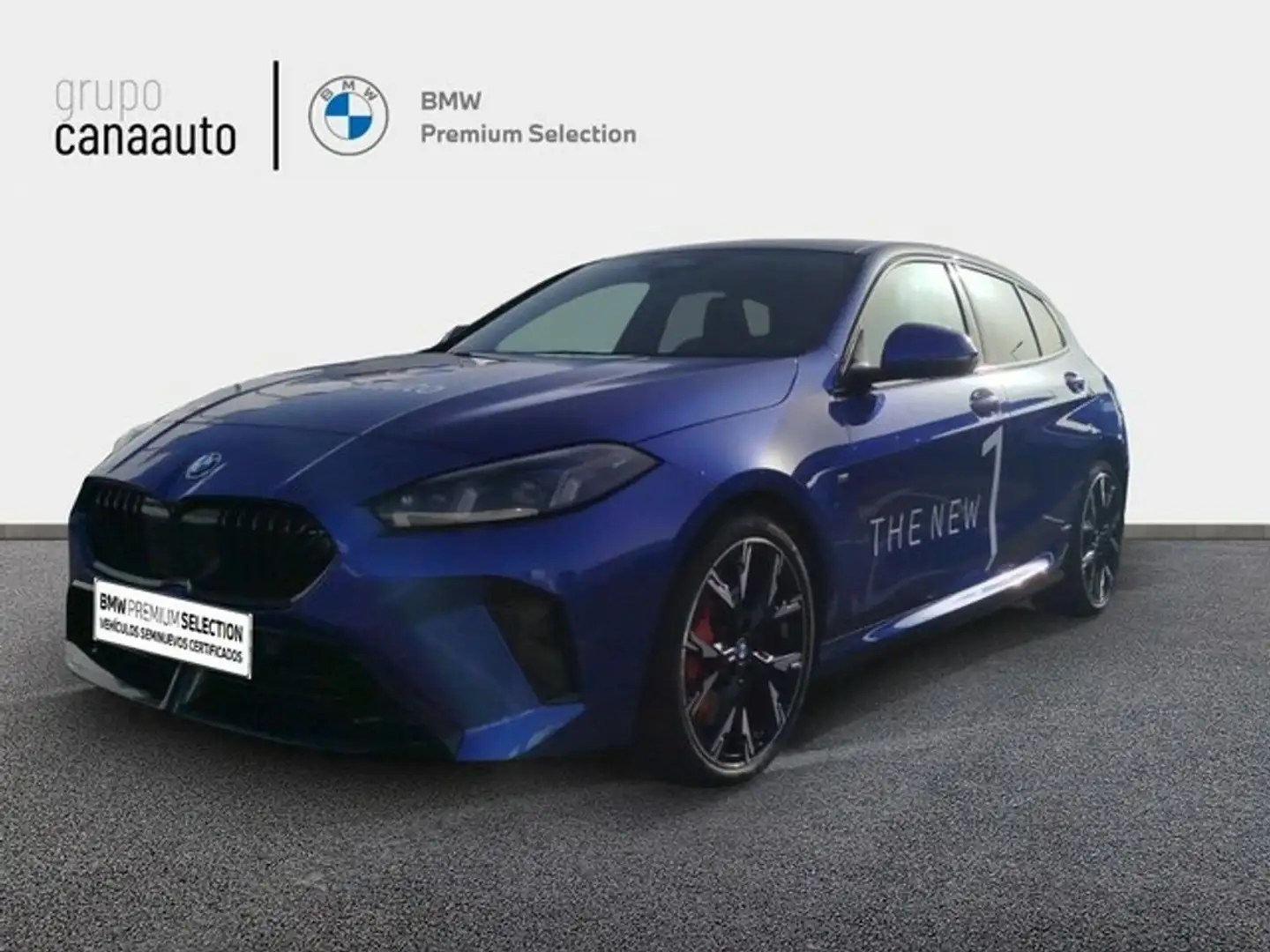 BMW 116 120iA Bleu - 1