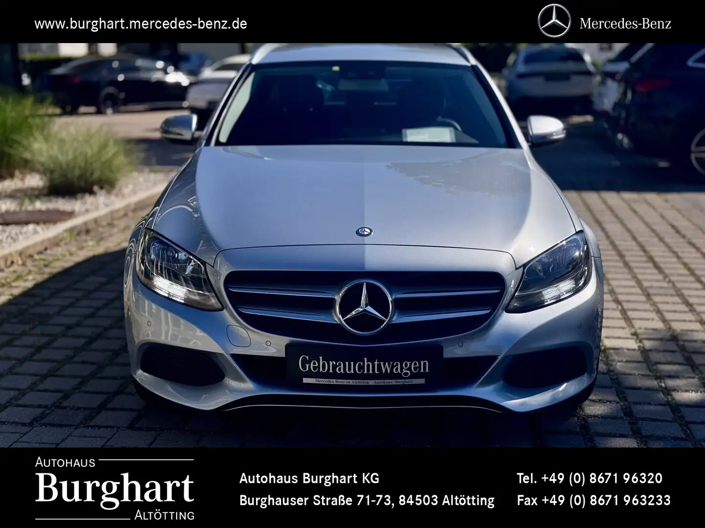 Mercedes-Benz C 220 C 220 T d AVANTGARDE/Spurpaket/NAV/Kamera/Sitzhz Silber - 2