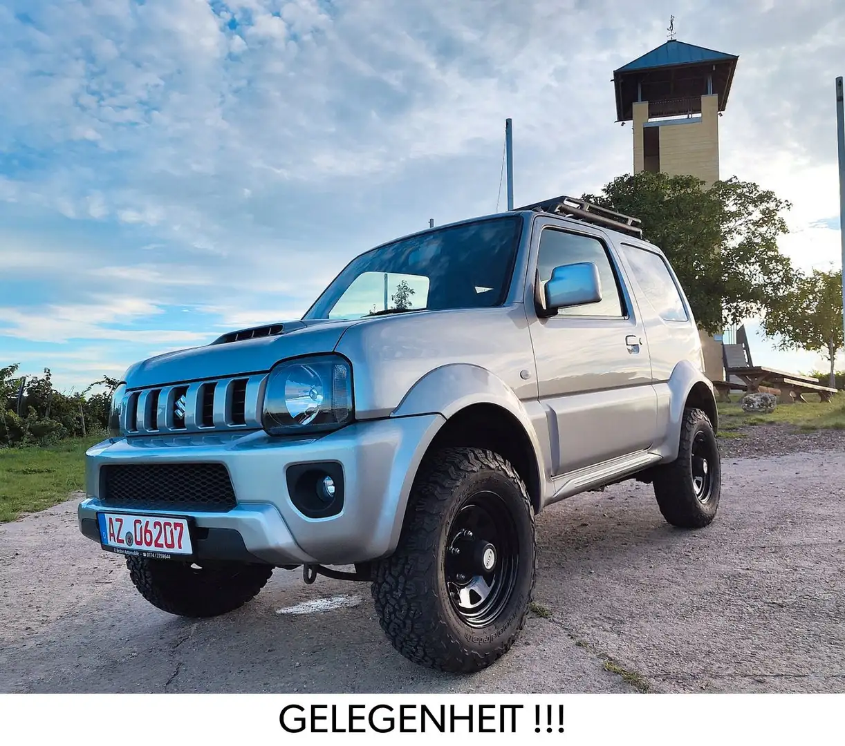 Suzuki Jimny 1.3 ALLGRIP Style nur 3.500 km Top Zustand Silber - 1