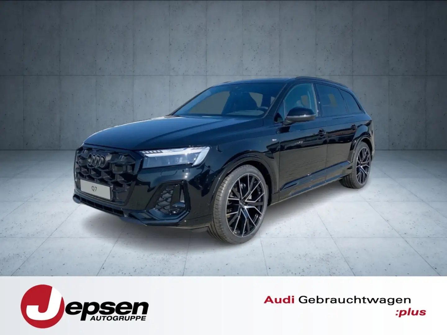 Audi Q7 SUV S line 50 TDI qu. tiptr. PANO 22 Laser Schwarz - 1