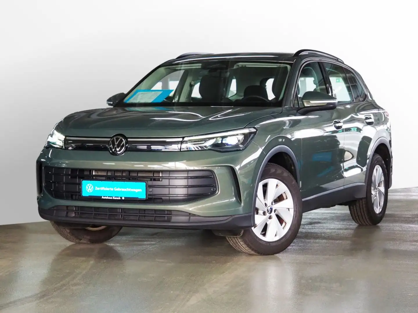 Volkswagen Tiguan 2.0 TDI DSG AHK, NAVI, APP, LED Bluetooth Grün - 2
