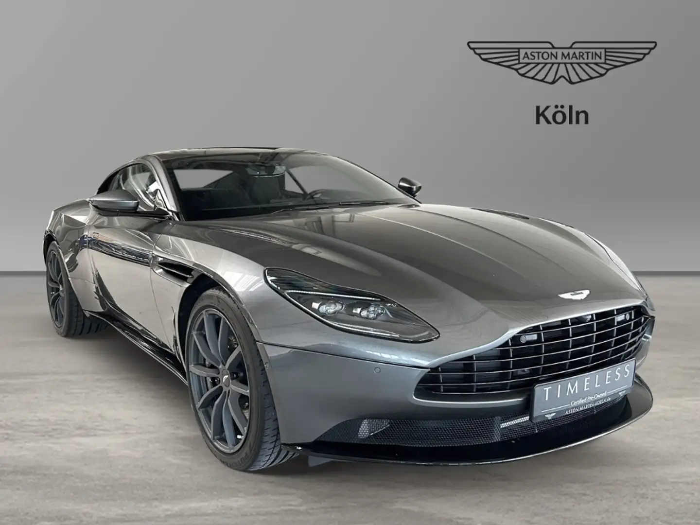 Aston Martin DB11 V8 Coupe Magnetic Silver Onyx Black Carbon Twill Gris - 1