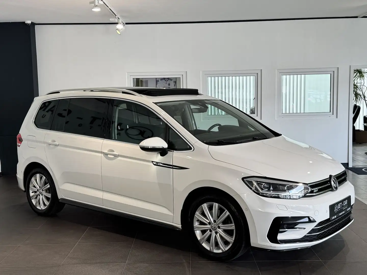 Volkswagen Touran R-Line/Highline *Pano-Kamera-ACC-DCC-17"* Weiß - 2