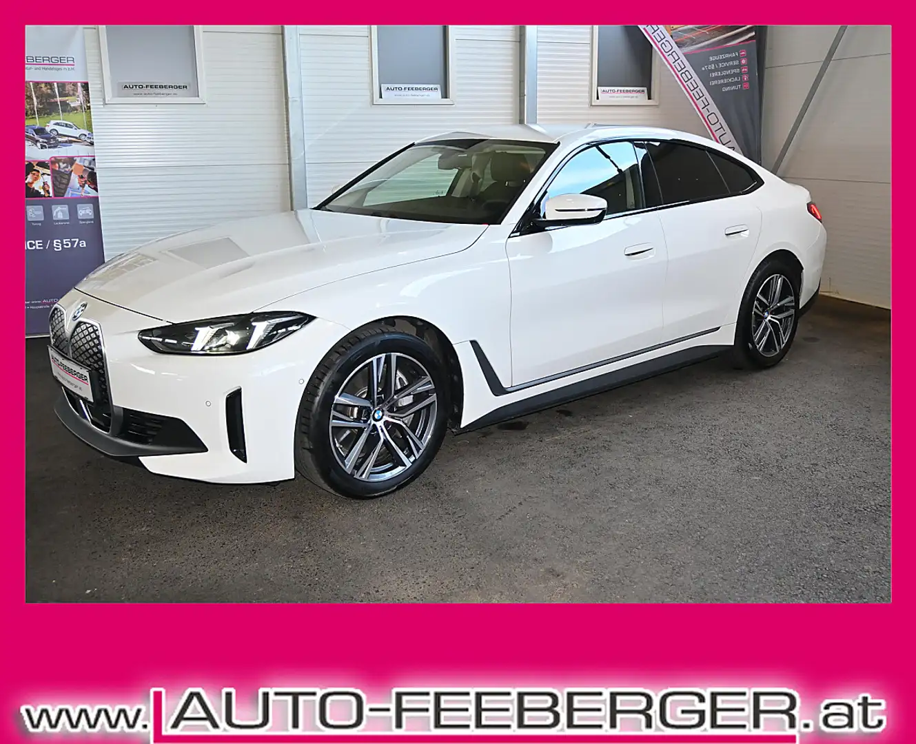 BMW i4 Gran Coupe eDrive40 81,3kWh; Sitzhzg, 360° Kame... Weiß - 1