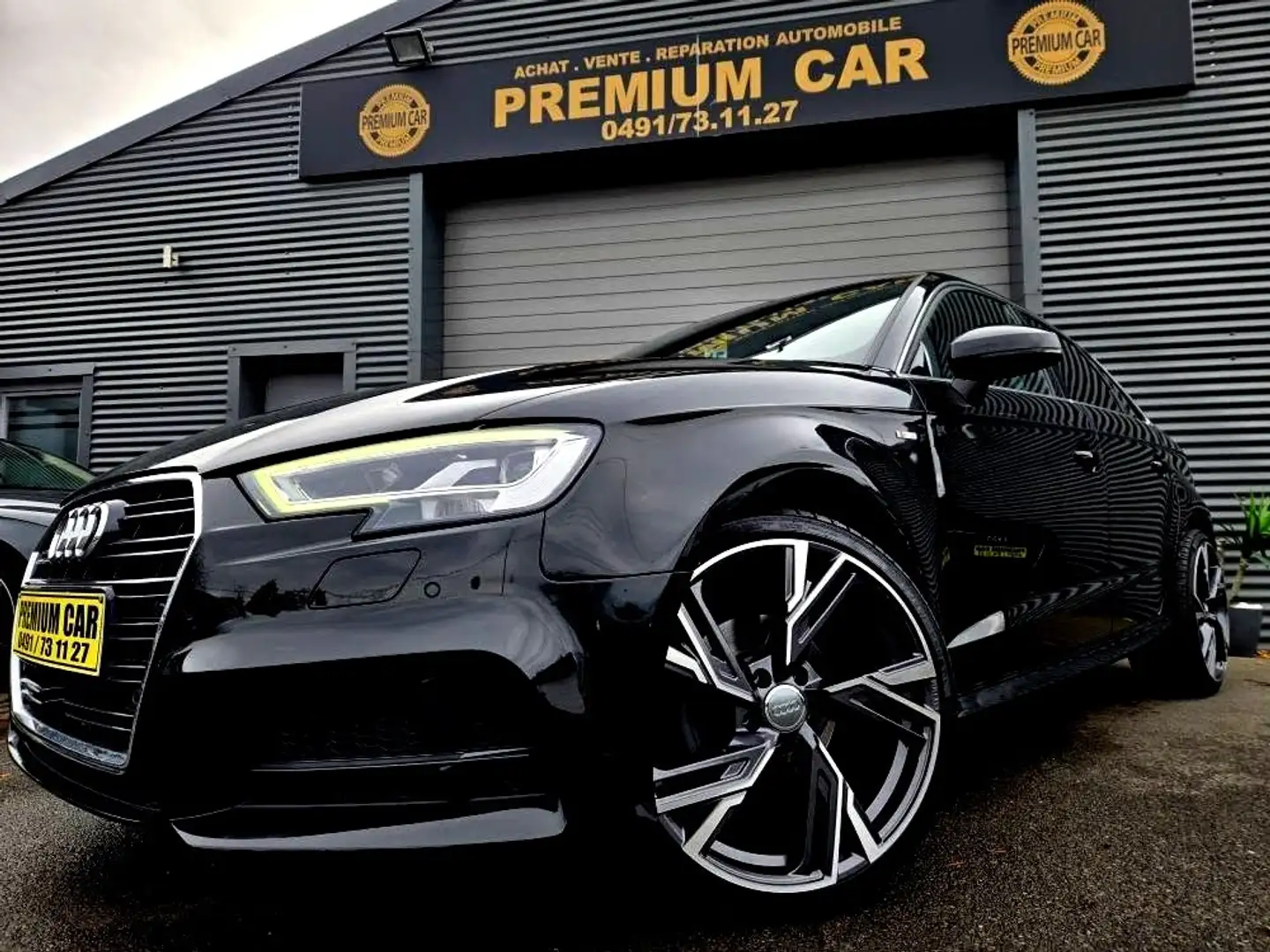 Audi A3 🔺A3**S*LINE*CUIR*VIRTUAL COCKPIT*🔺 Nero - 1