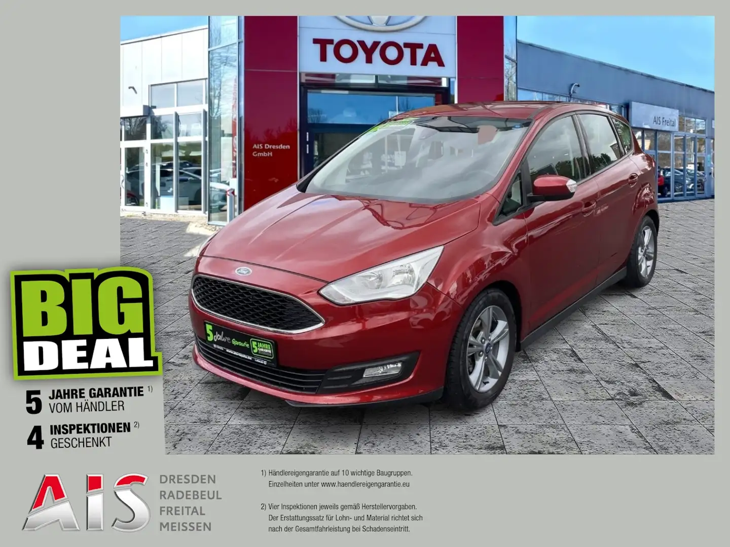 Ford C-Max 1.0 EcoBoost Cool & Connect Rot - 1