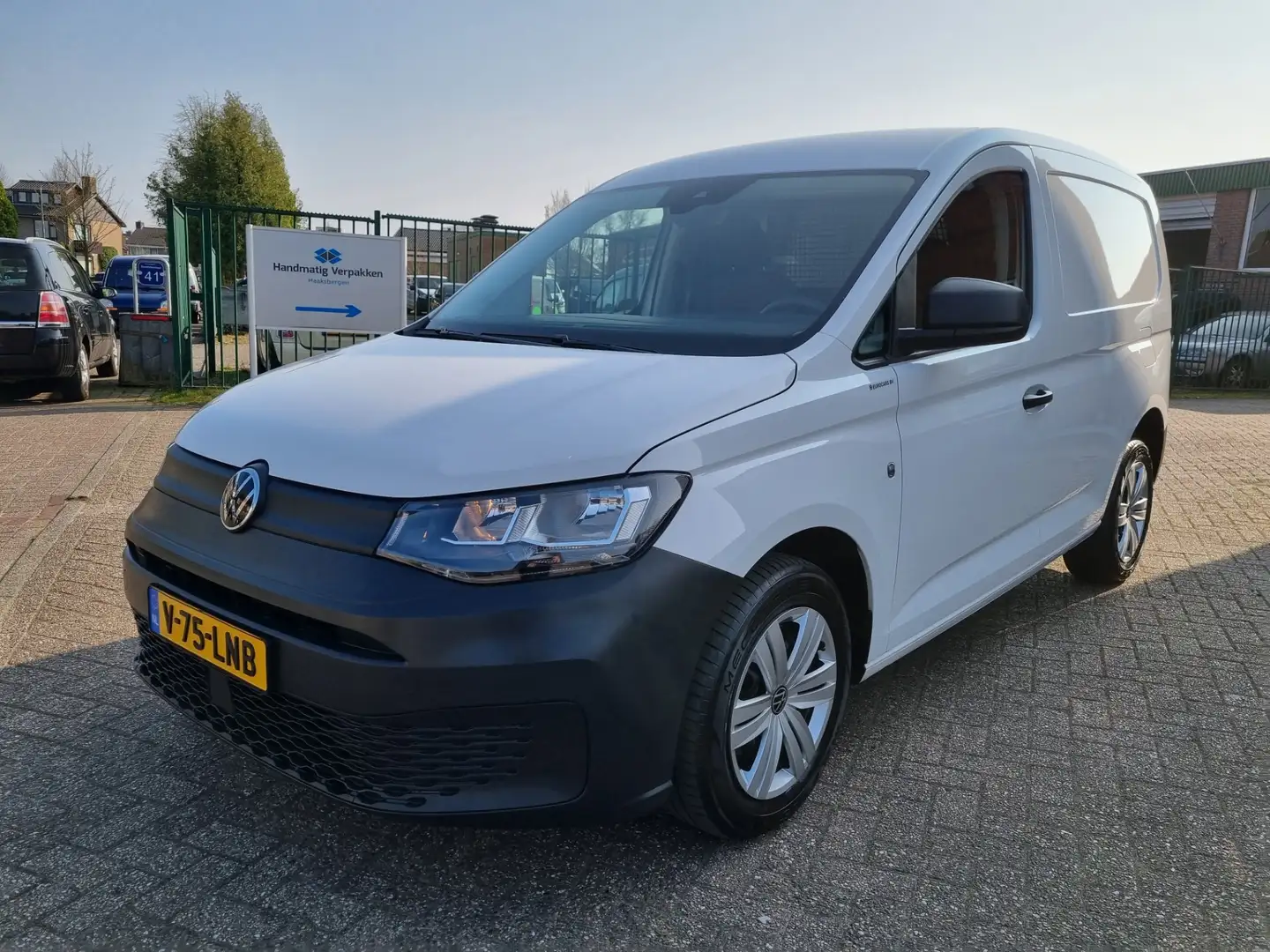 Volkswagen Caddy 1.5 TSI BENZINE/GARANTIE/ Trekhaak/Camera Wit - 1
