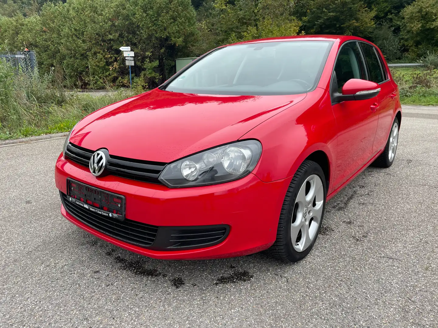 Volkswagen Golf 1.4 * Navi, Klimaaut., 59 TKM, Tüv Neu * Rot - 1