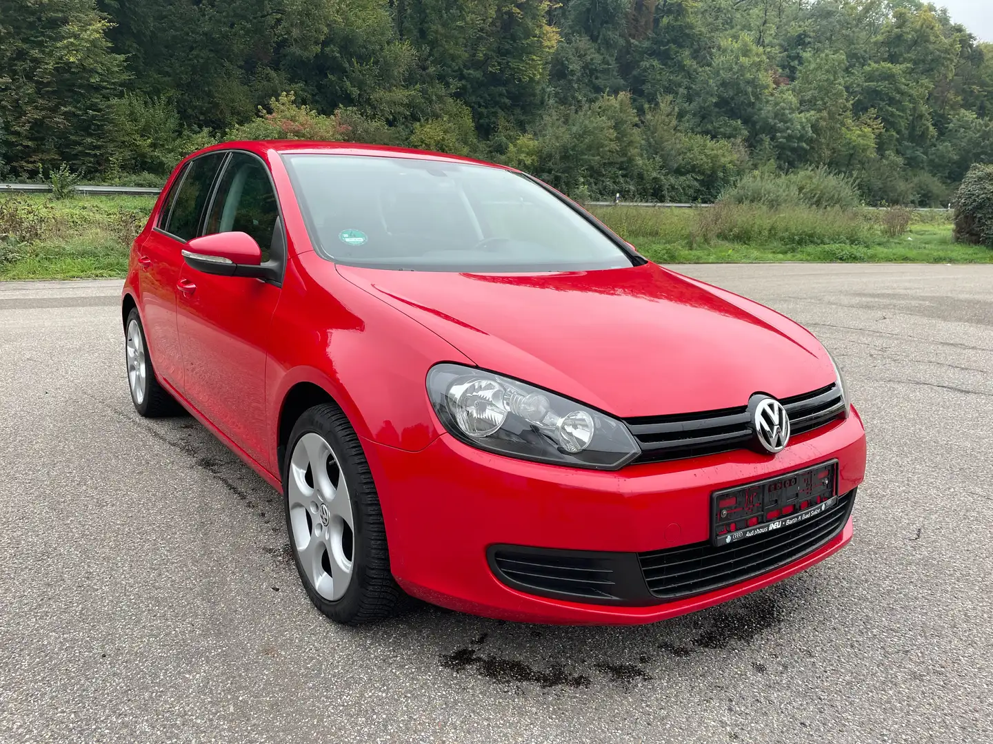 Volkswagen Golf 1.4 * Navi, Klimaaut., 59 TKM, Tüv Neu * Rot - 2