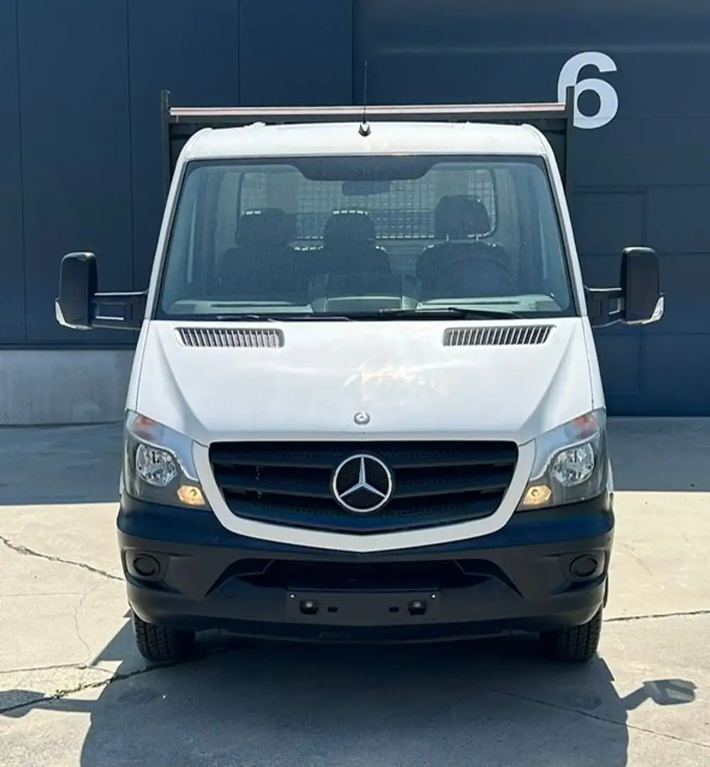 Mercedes-Benz Sprinter 519 3.0 BlueTEC V6 Auto 7G-tronic (EU6) Tri-benne Blanc - 2
