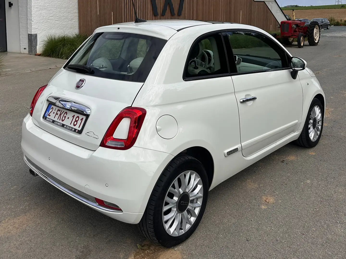 Fiat 500 Automatique Blanc - 2