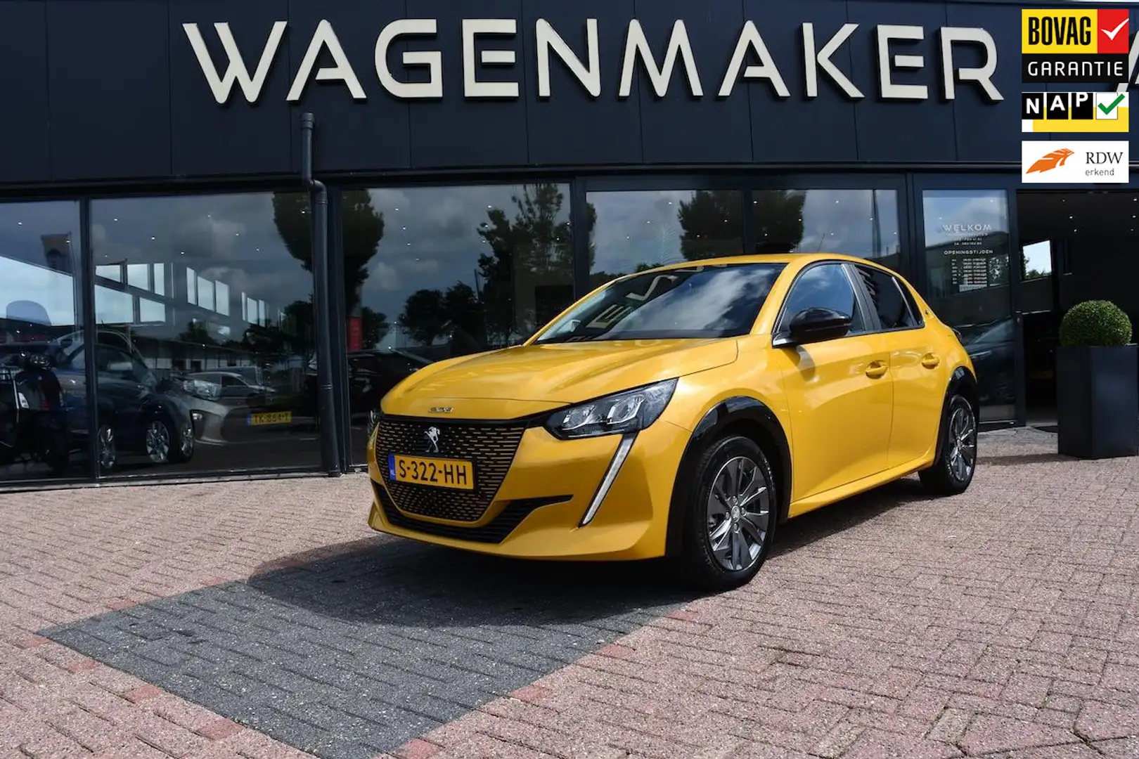 Peugeot e-208 EV Active Pack 50 kWh NAV|CAM|Stoelvw Geel - 1