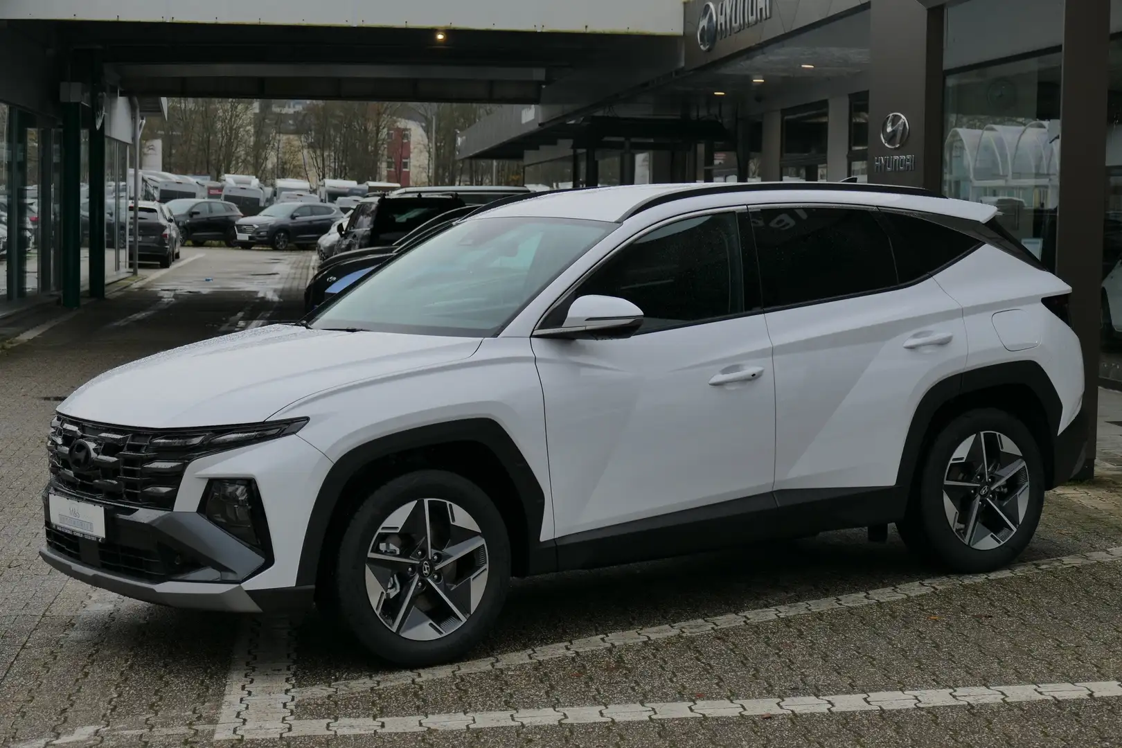 Hyundai TUCSON 1.6 CRDi 48V-Hybrid 4WD DCT Trend White - 1