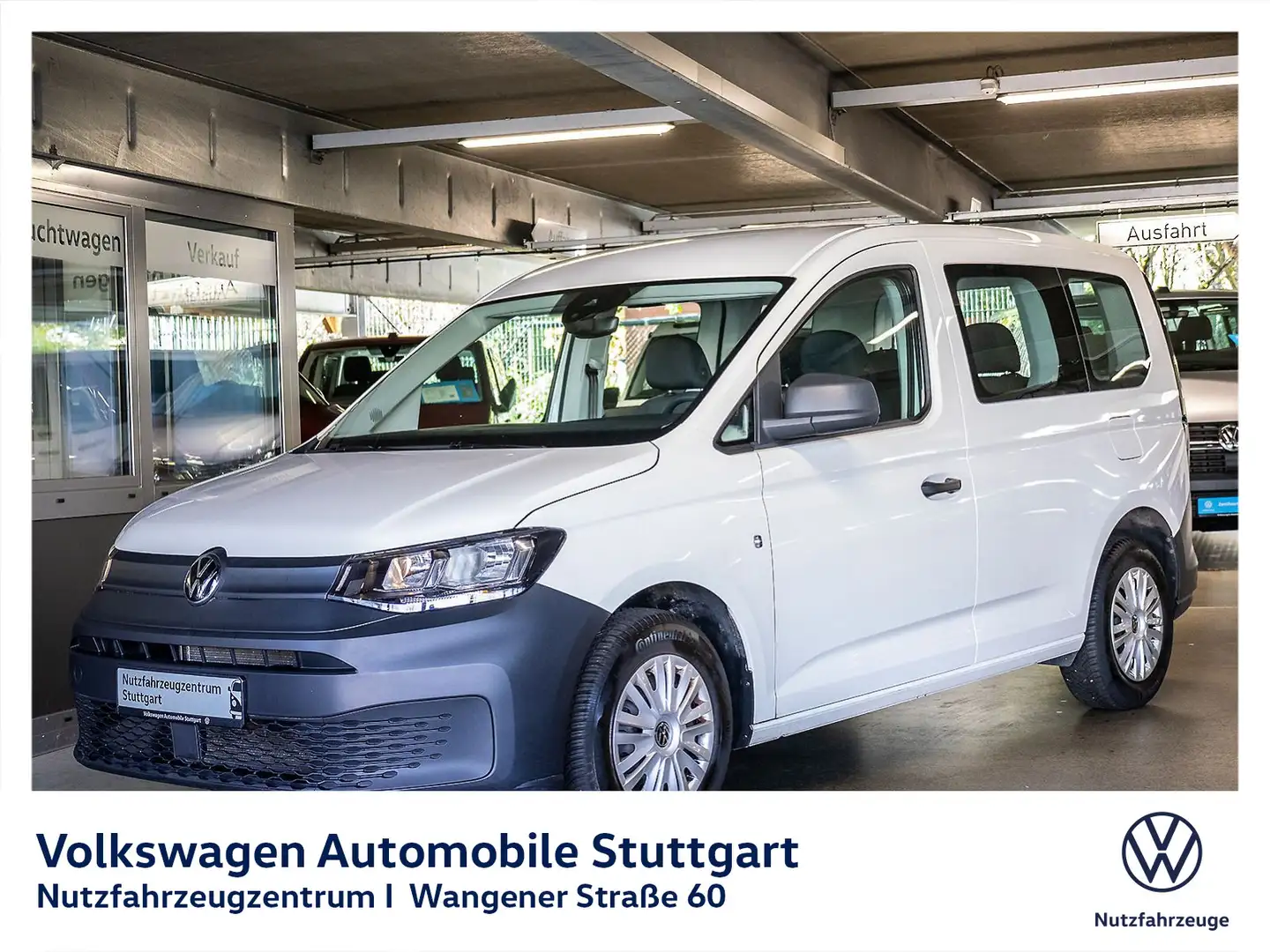 Volkswagen Caddy Kombi 2.0 TDI Euro 6d ISC FCM Weiß - 2