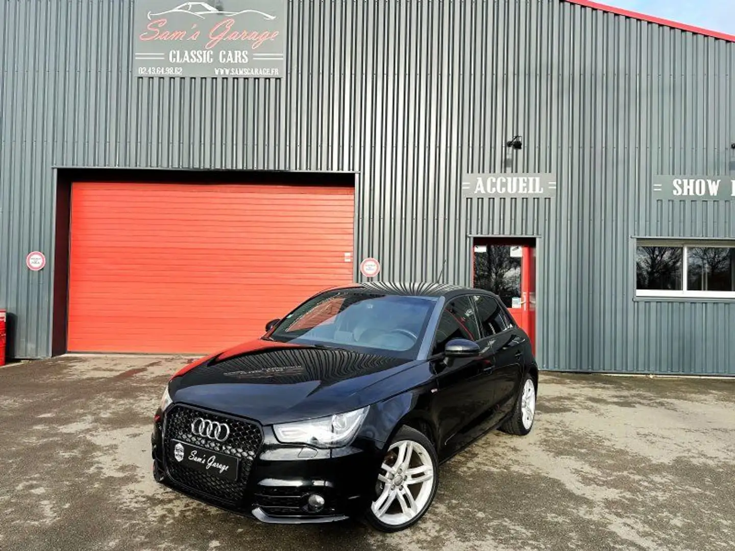 Audi A1 S-Line 1.2 TFSI 86 ch 2013 Noir - 1