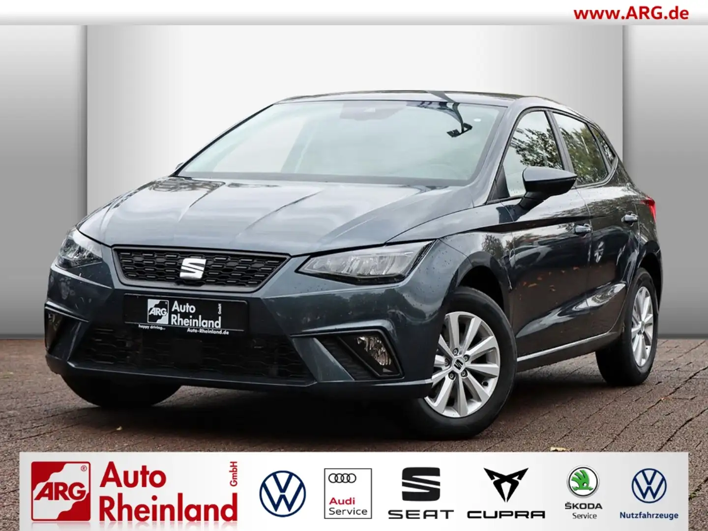 SEAT Ibiza Road Edition 1.0 TSI 116PS EU6e KAMERA CARPLAY Gris - 1