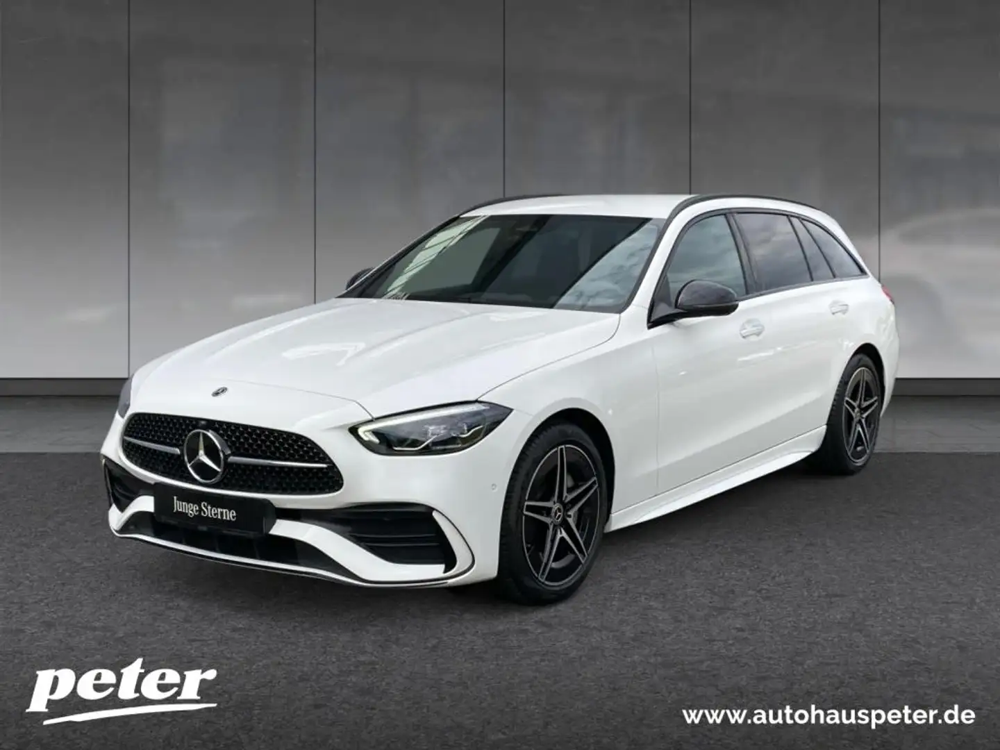 Mercedes-Benz C 200 T AMG/Edition/Night/LED/Burmester/360°K/ Weiß - 1