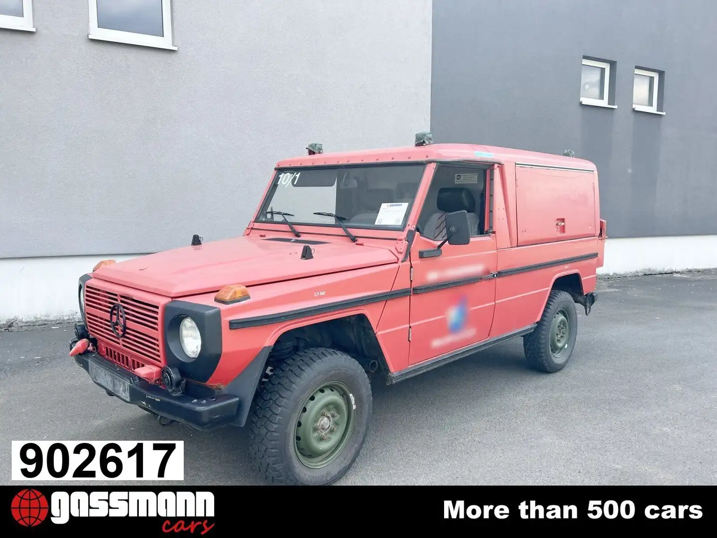 Mercedes-Benz G 250 250 GD 4x4, Feuerwehr Красный - 1
