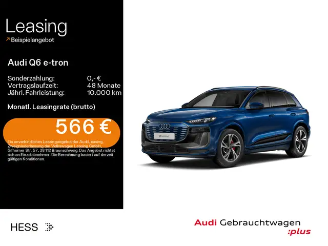 Audi Q6 e-tron performance S-LINE*MATRIX*HUD*LUFT*B&O