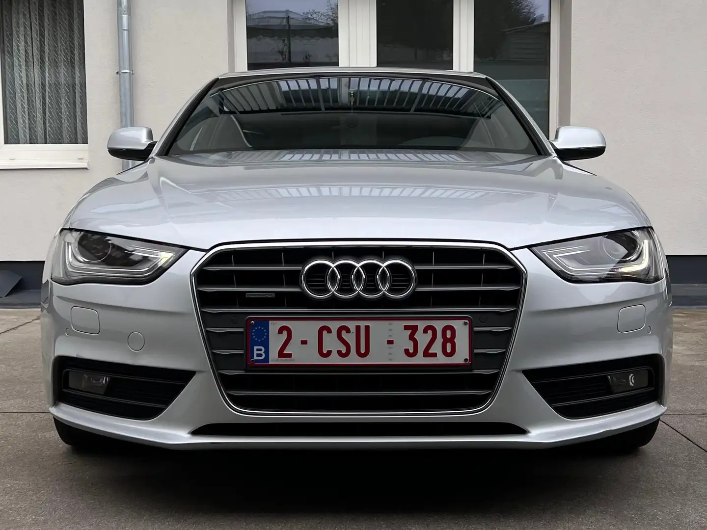 Audi A4 A4 2.0 TDi Quattro S line S tronic Argent - 1