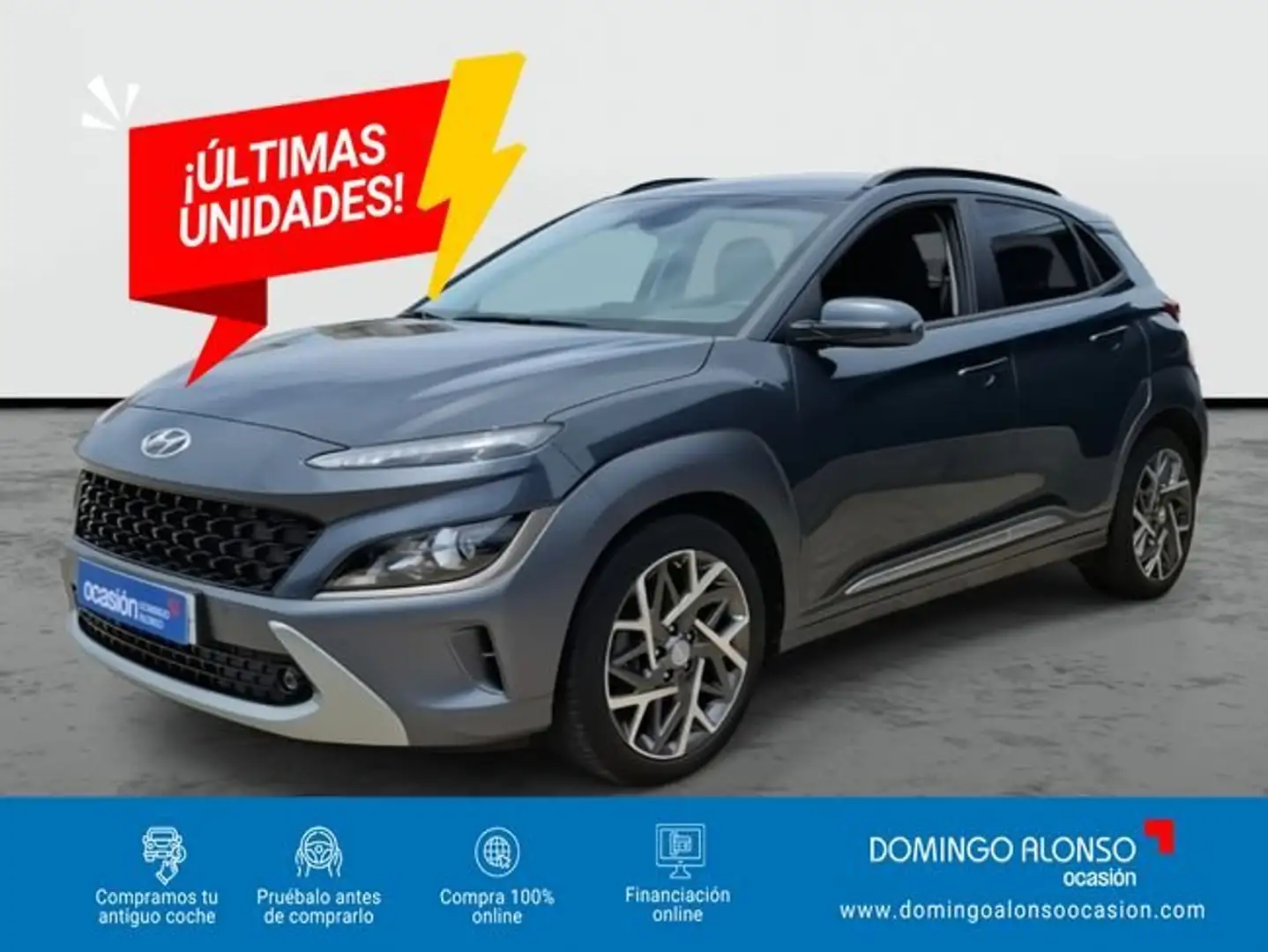 Hyundai KONA Híbrido FL 1.6 GDi 104 kW (141 CV) DCT6 2WD Smart Gris - 1
