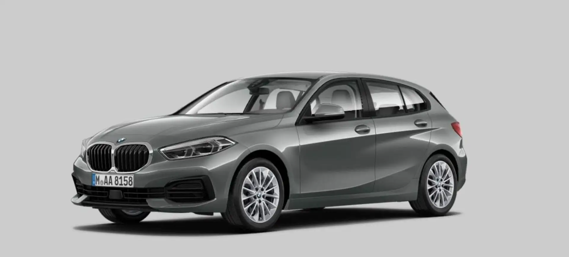 BMW 120 d Live LED Driving HiFi Sportsitze M-Lenkrad Grau - 1