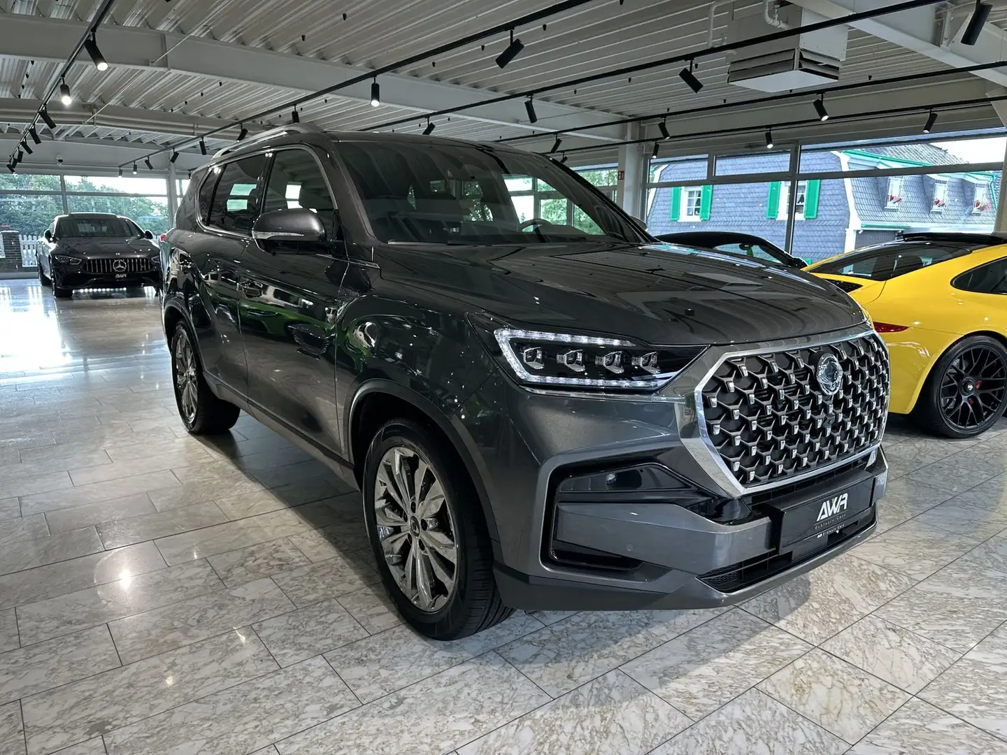 SsangYong Rexton LUX 360°*G-SD*AHK*20"*BELÜFTETE-SITZE* Szürke - 2