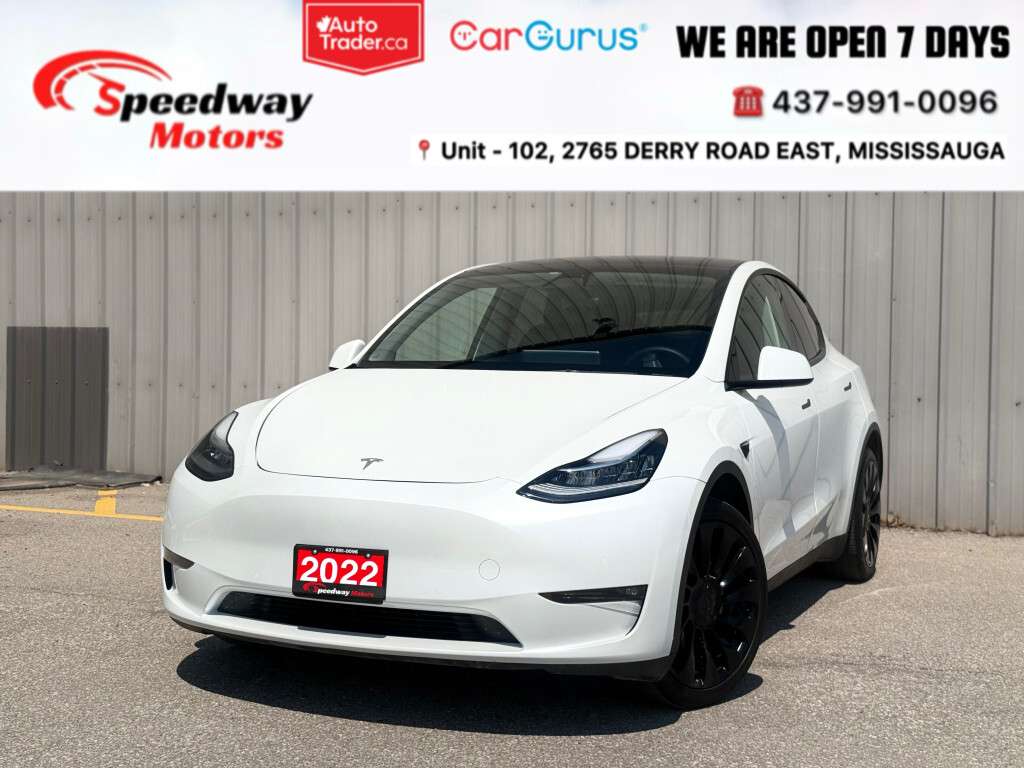 2022 Tesla Model Y LONG RANGE AWD/ NAVIGATION/ BACKUP CAMERA/ ADAPTIV