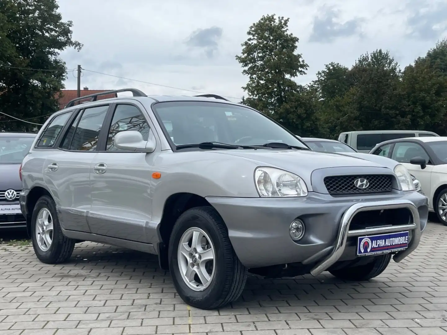Hyundai SANTA FE 2.7 GLS/PDC/KLIMA/4X4 Gris - 2