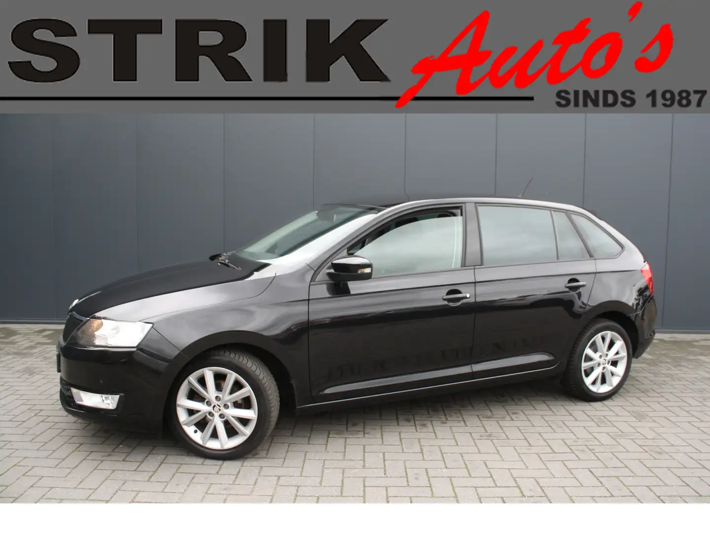 Skoda Rapid/Spaceback 1.2 TSI Greentech JOY - AUTOMAAT - NAVIGATIE - TRE Noir - 1