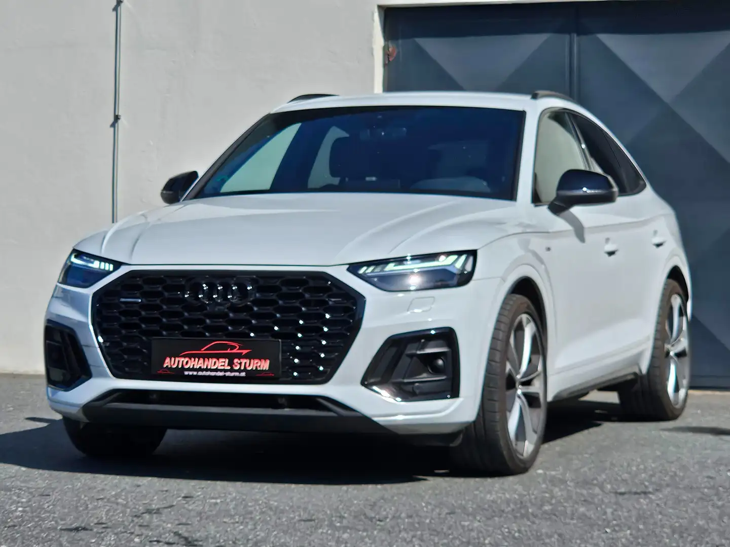 Audi Q5 SB 55TFSIe quattro Sline black S-tr *Luft*B&O*AHK* Weiß - 2