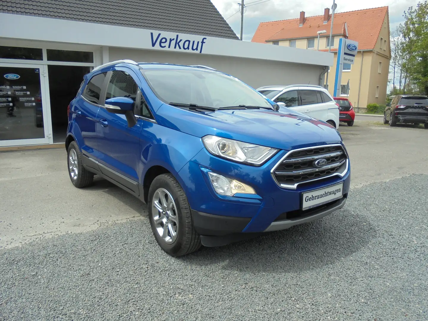 Ford EcoSport Titanium, AHK, Kamera, Winter-Paket, Navi, CD, Blu/Azzurro - 2