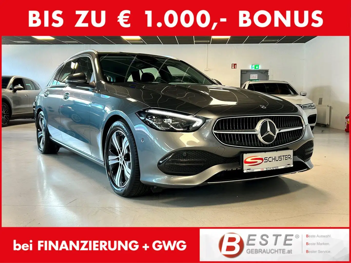 Mercedes-Benz C 200 d T **LEDER**AHK**KAMERA** Gris - 1