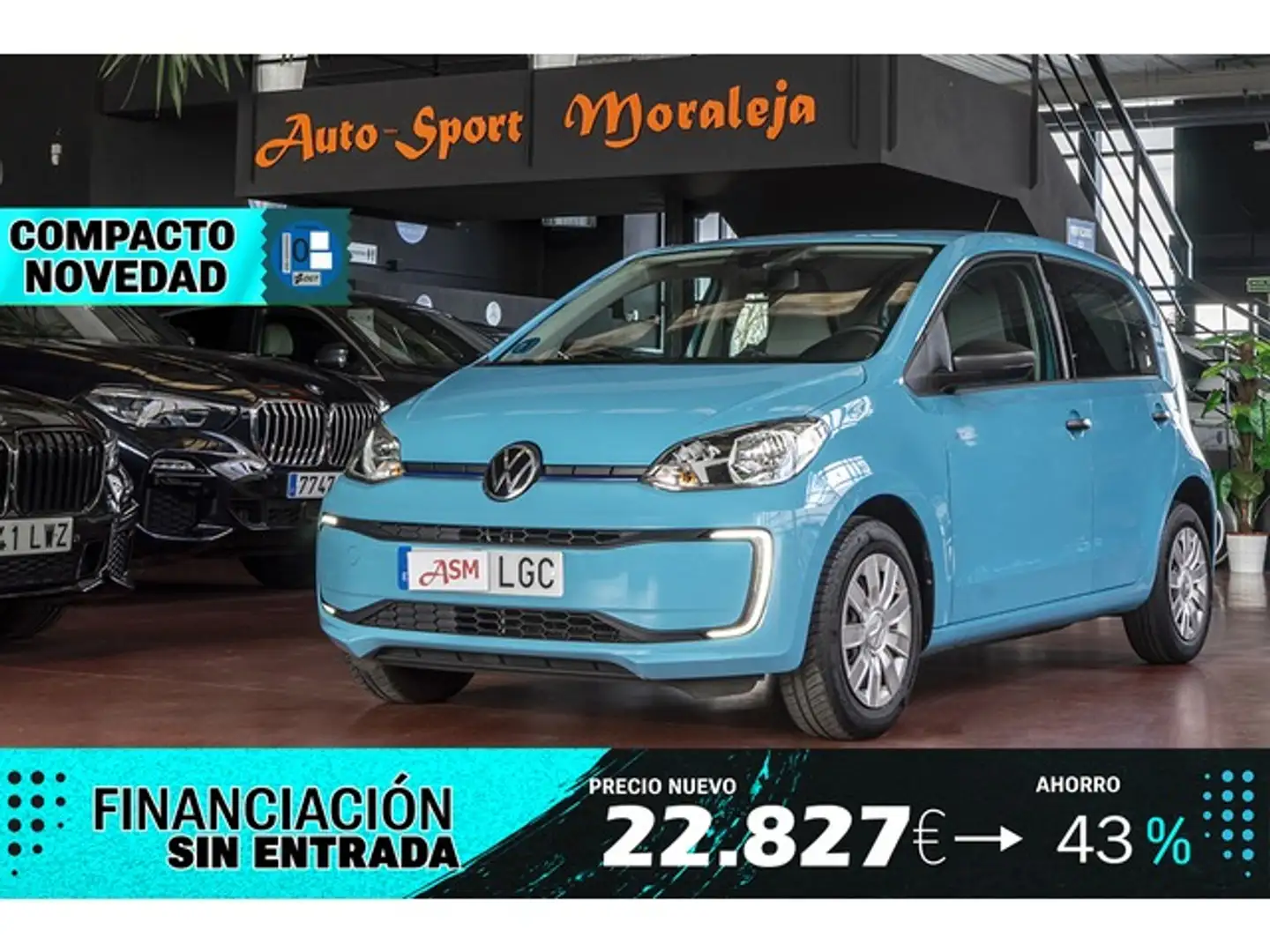 Volkswagen up! e-Up! Azul - 1