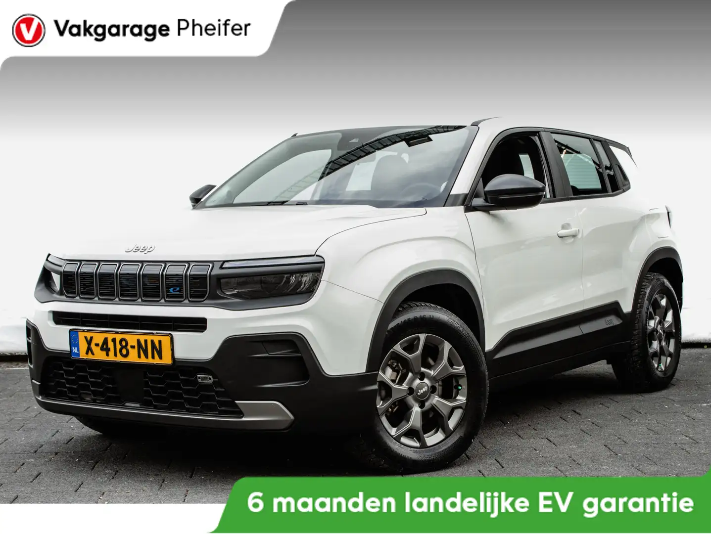 Jeep Avenger Longitude 54 kWh Carplay/ Stoelverwarming/ Navigat Wit - 1