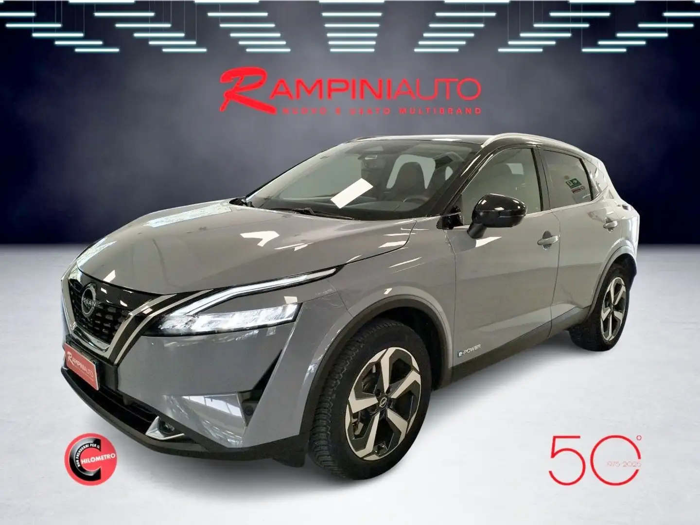 Nissan Qashqai e-Power N-Connecta Km 33.000 Pronta Consegna Grigio - 1