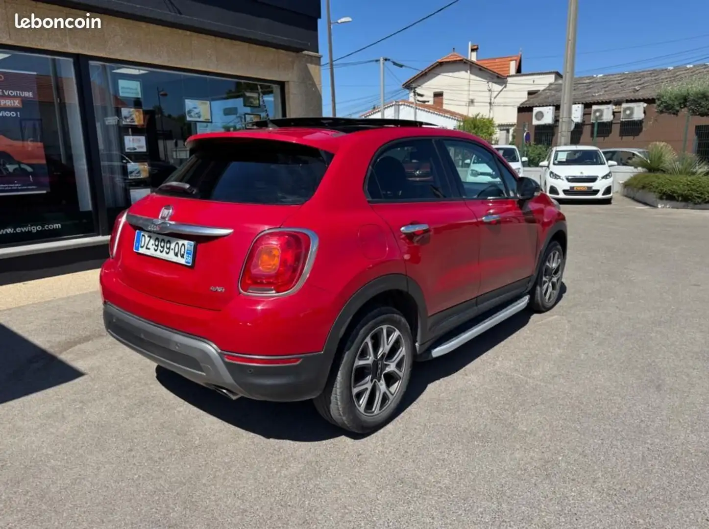 Fiat 500X 2.0 MJT 140CH OPENING EDITION 4X4 BVA Rouge - 2