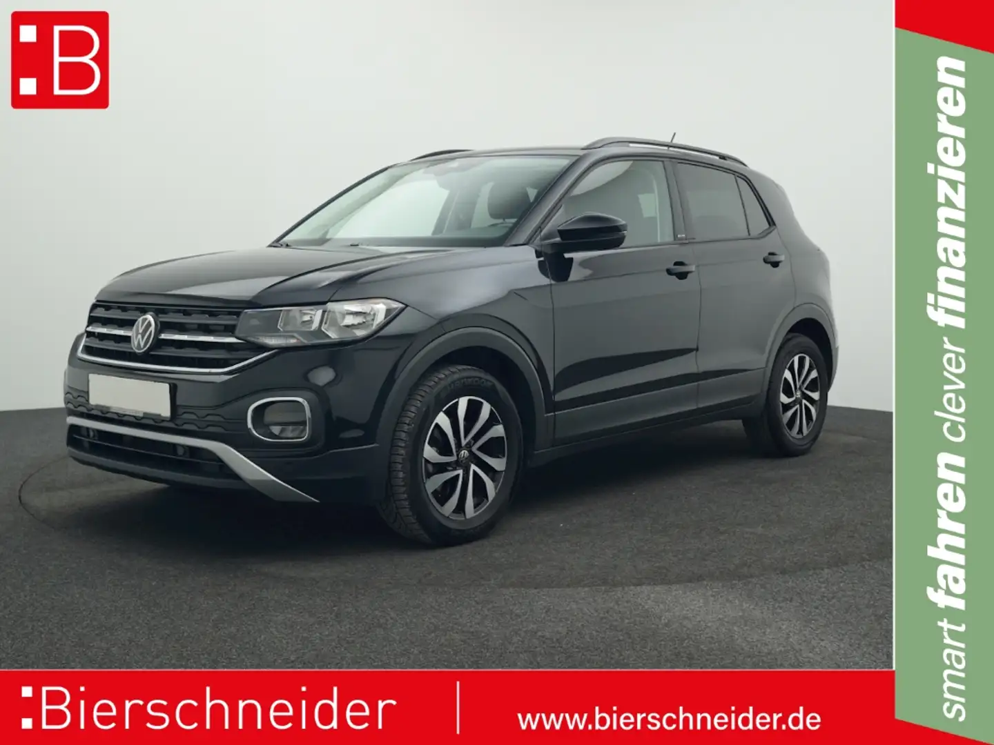 Volkswagen T-Cross 1.0 TSI Active 5-J-GAR NAVI DIG.COCKPIT Schwarz - 1