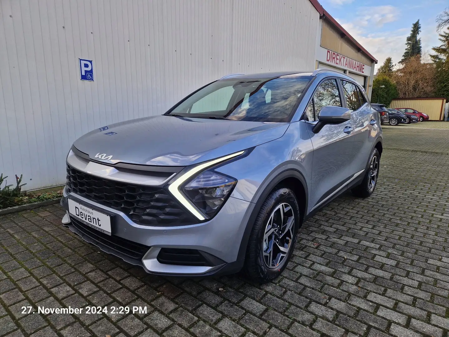 Kia Sportage 1,6 T-GDi Comfort Silber - 1
