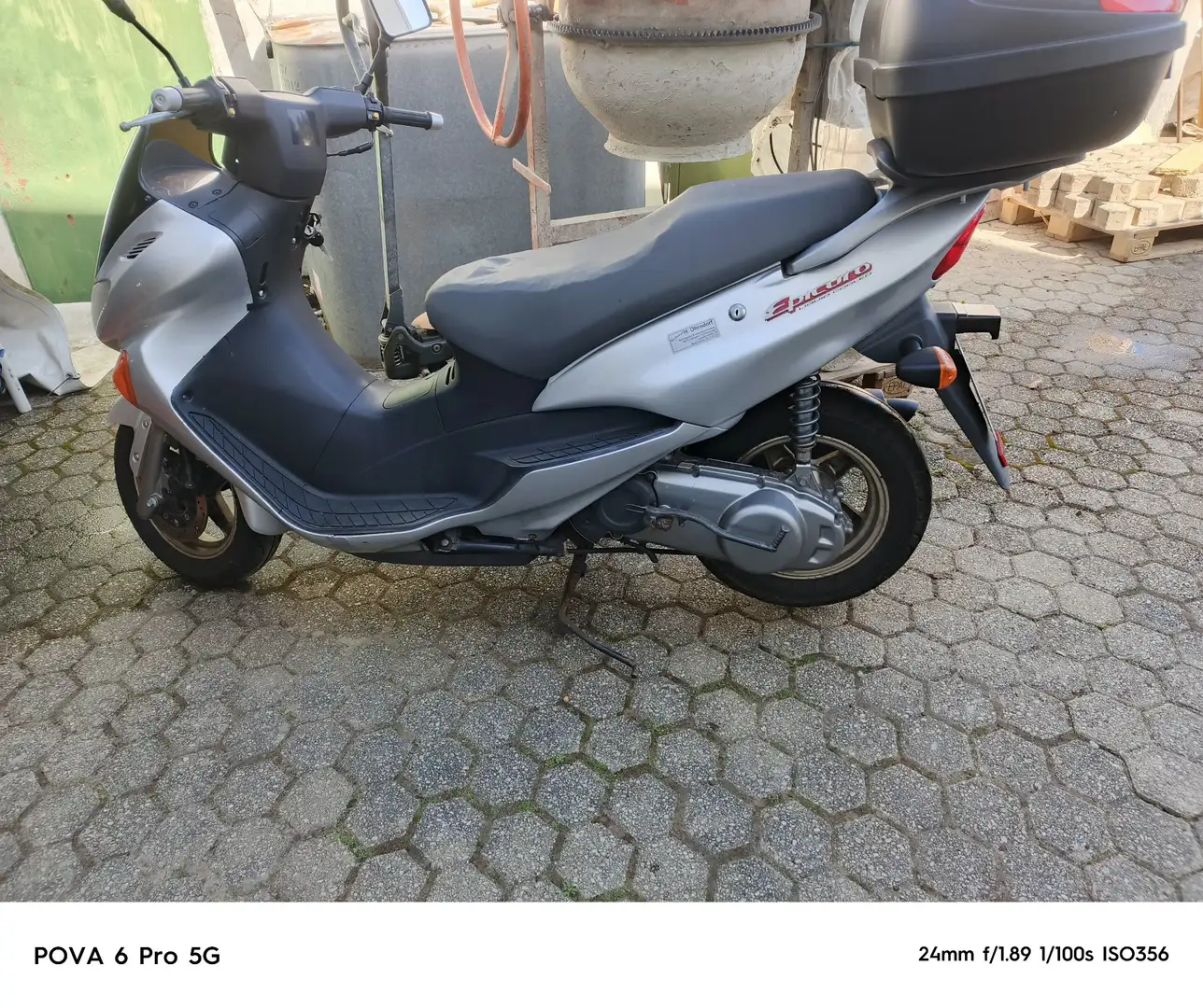 Suzuki UC 125 Handbremse ohne  TÜV Silber - 2